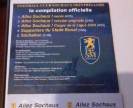 Lot d'objets du "FC SOCHAUX-MONTBELIARD"