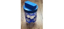 HENKEL pot fleurs bleues RARE et vintage