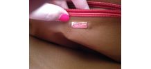 Sac à mains en cuir LANCEL