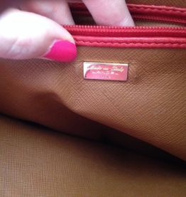 Sac à mains en cuir LANCEL