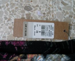 Haut épaules dénudes imprimés fleuris River island