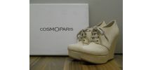 Bottines Compensées Beiges Cosmoparis 