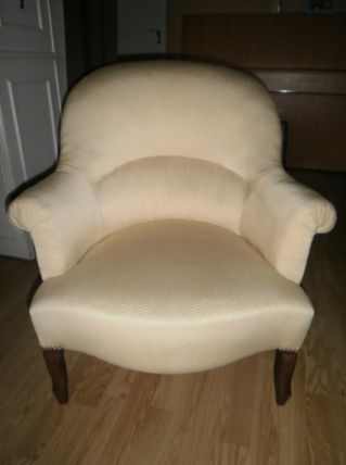 PAIRE DE FAUTEUILS CRAPAUD