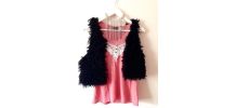 Gilet en laine DIY - Noir