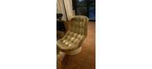 fauteuil cuir Georges Van Rijk 1968