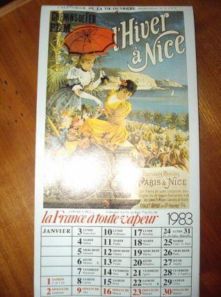 Calendrier de la Vie Ouvrière 1983