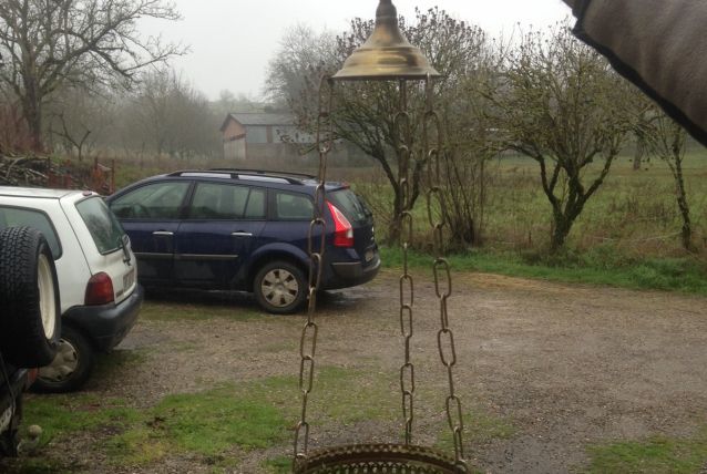 cache pot cuivre