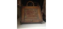 chaufferette ancienne en bois