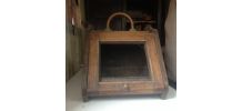 chaufferette ancienne en bois