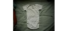 body mixte pas cher manches courtes blanc