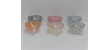 6 tasses à café arcopal pastel vintage