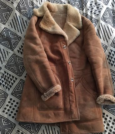 veste en mouton retourné H/F