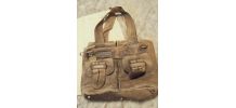 Sac Cuir CHLOE Gris Aspect Vintage Used Bon Etat