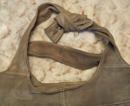 Sac Comptoir des Cotonniers Cuir - Gris Irisé