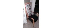 fauteuil Voltaire femme de Paris