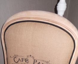 Fauteuil Voltaire café de Paris