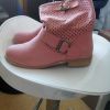 Chaussures femme bottines roses 36