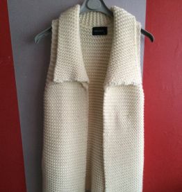 Gilet grosse maille 