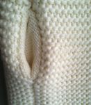 Gilet grosse maille 