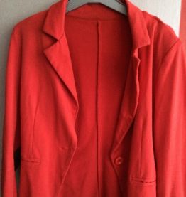 Blazer rouge 