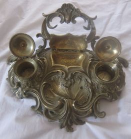 encrier bronze  Napoleon III