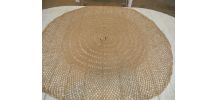 Naperon Rond au crochet Fait Main années 70