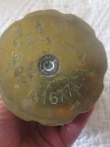font d'obus , boite a bijoux , guerre de pontavet , Picardie 