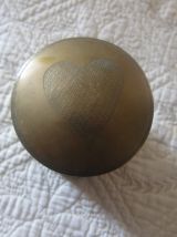 font d'obus , boite a bijoux , guerre de pontavet , Picardie 