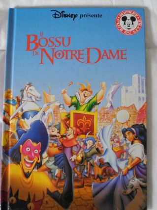 Livre Disney "Le Bossu de Notre-Dame"