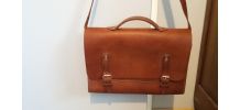 Besace cartable cuir professeur etudiant