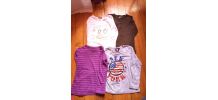 Lot 4 t-shirts 8 ans