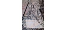 robe à rayures chevron