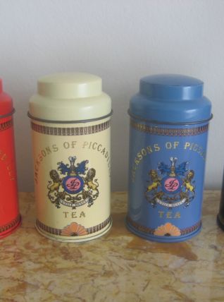 Collection de boîtes à thé Jacksons of Piccadily