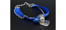BRACELET RUBAN BLEU
