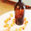 Bonbonne Vase vintage marron