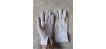 Jolis gants blancs ajourés 7 71/2