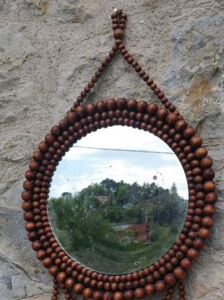 Miroir bois 