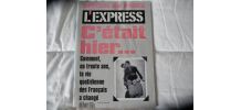 L'EXPRESS "C'éatait hier', .... Avril 1992