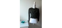 Chemisier baroque boutonné vintage 80's