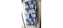 foulard bleu