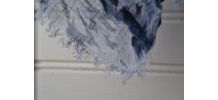 foulard bleu