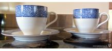  Tasses à thé Geneviève Lethu 