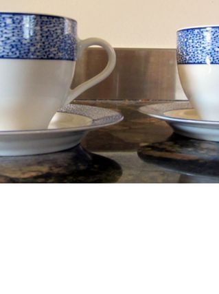  Tasses à thé Geneviève Lethu 