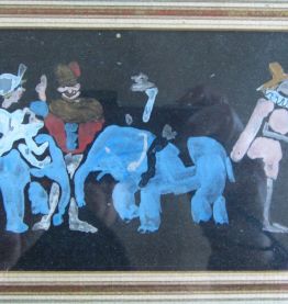 Aquarelle: le cirque