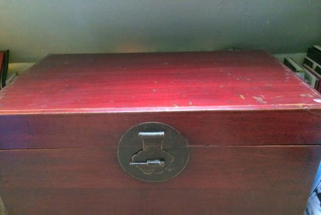 Joli coffre chinois début XIXe siècle