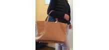 Grand sac à mains ethnique.
