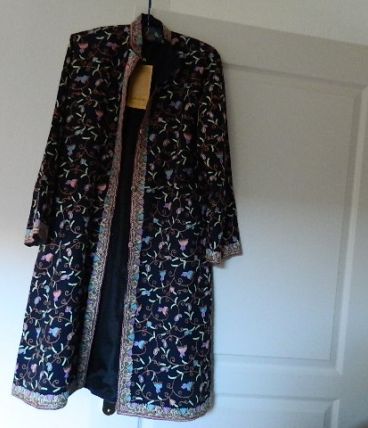MANTEAU D ETE LAINE SOIE