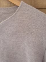 Gilet / pull gris clair vintage / retro