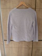 Gilet / pull gris clair vintage / retro