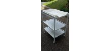 Table à langer en bois blanc + matelas